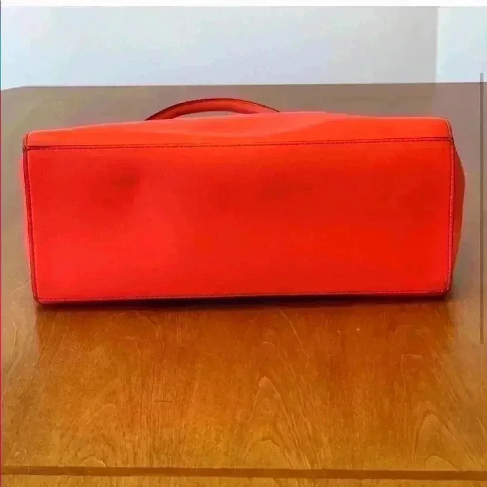 KATE SPADE Bright Coral Geranium Tote